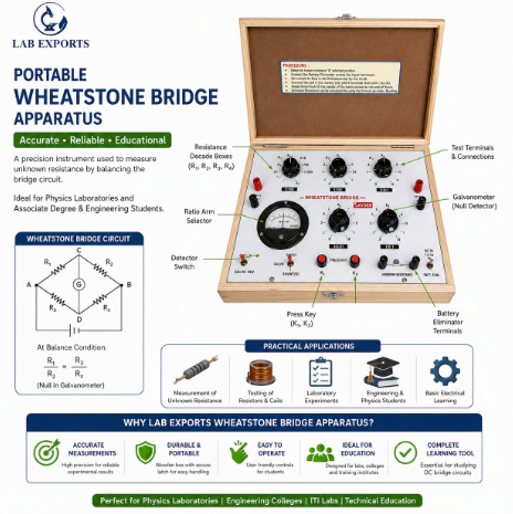 Portable Wheatstone Bridge